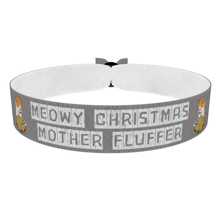 Zum Produkt Meowy Christmas Mother Fluffer Stoffarmband