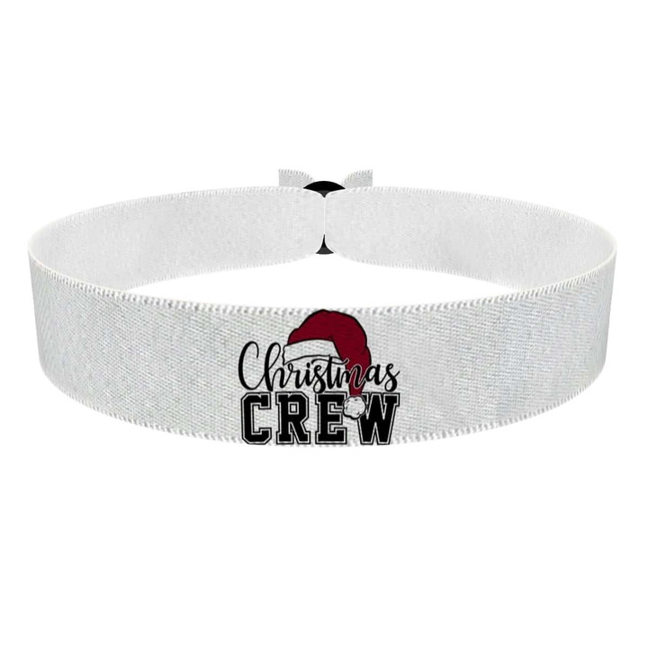Zum Produkt Weihnachtsmann Motiv Stoffarmband