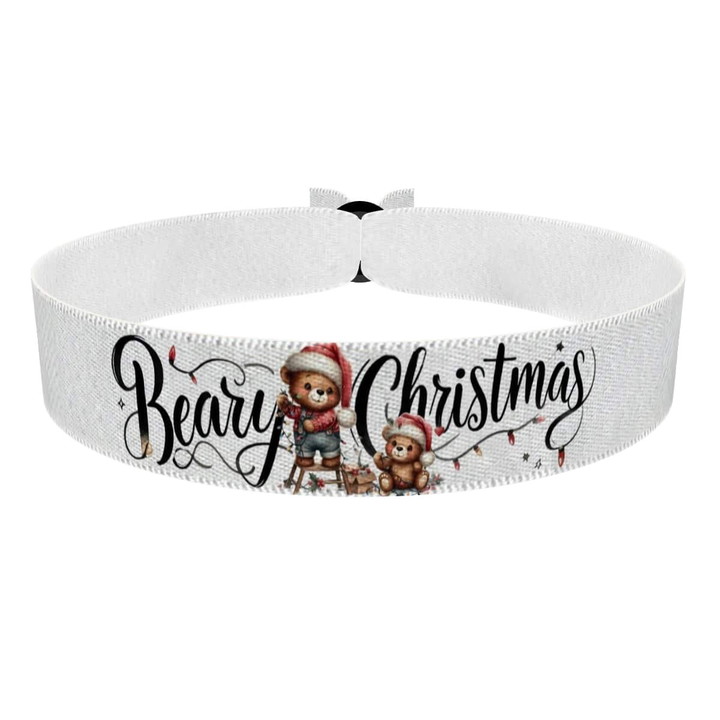 Zum Produkt Beary Christmas Stoffarmband