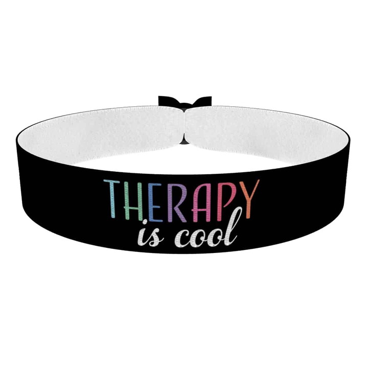 Zum Produkt Therapy is Cool Stoffarmband
