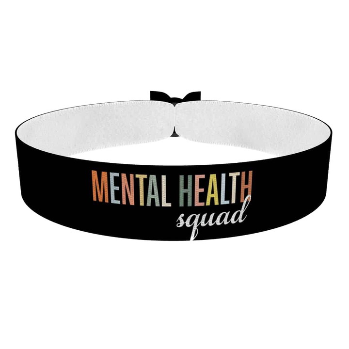 Zum Produkt Mental Health Squad Stoffarmband