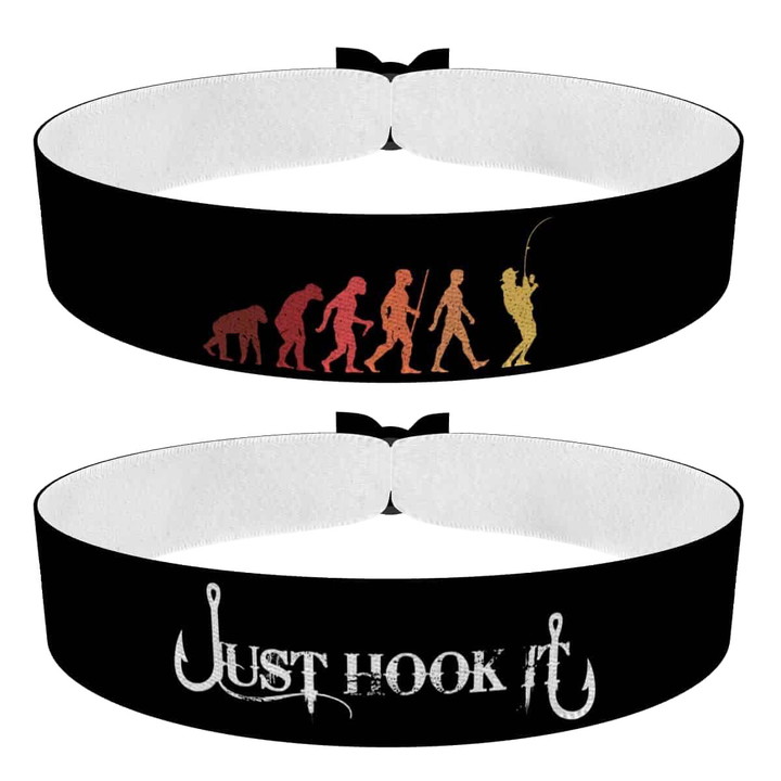 Zum Produkt Angeln Evolution Just Hook It 2er Set Stoffarmbänder