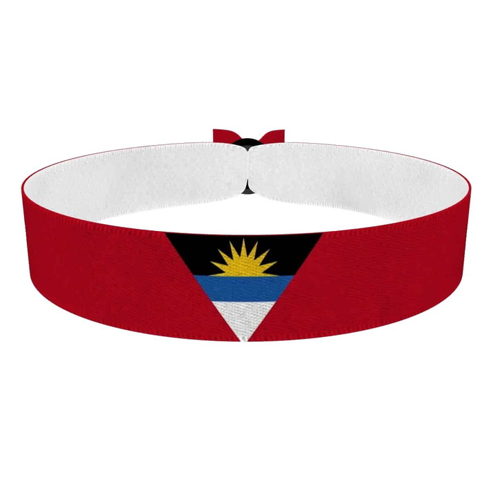 Zum Produkt Antigua & Barbuda Flagge Stoffarmband
