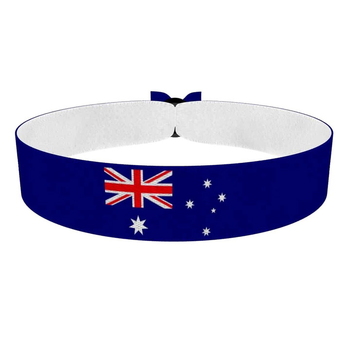 Zum Produkt Australien Flagge Stoffarmband