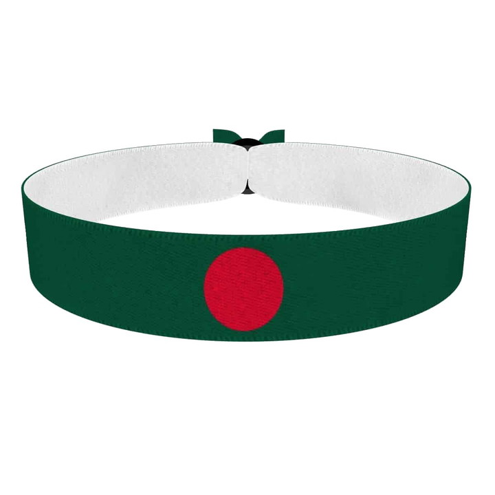 Zum Produkt Bangladesch Flagge Stoffarmband