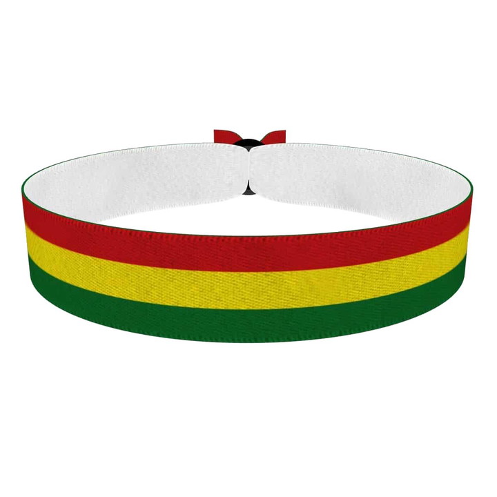 Zum Produkt Bolivien Flagge Stoffarmband