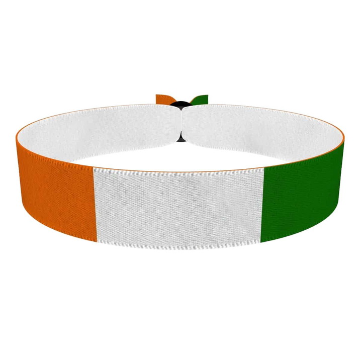 Zum Produkt Elfenbeinküste Flagge Stoffarmband