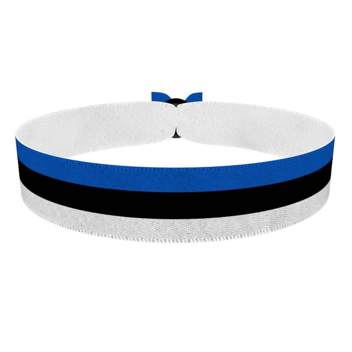Zum Produkt Estland Flagge Stoffarmband