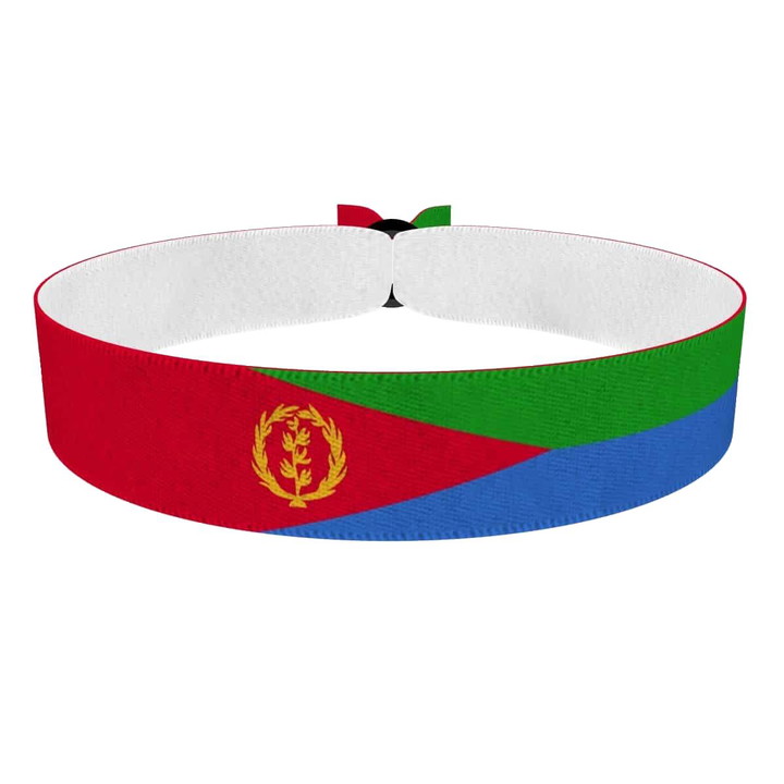 Zum Produkt Eritrea Flagge Stoffarmband