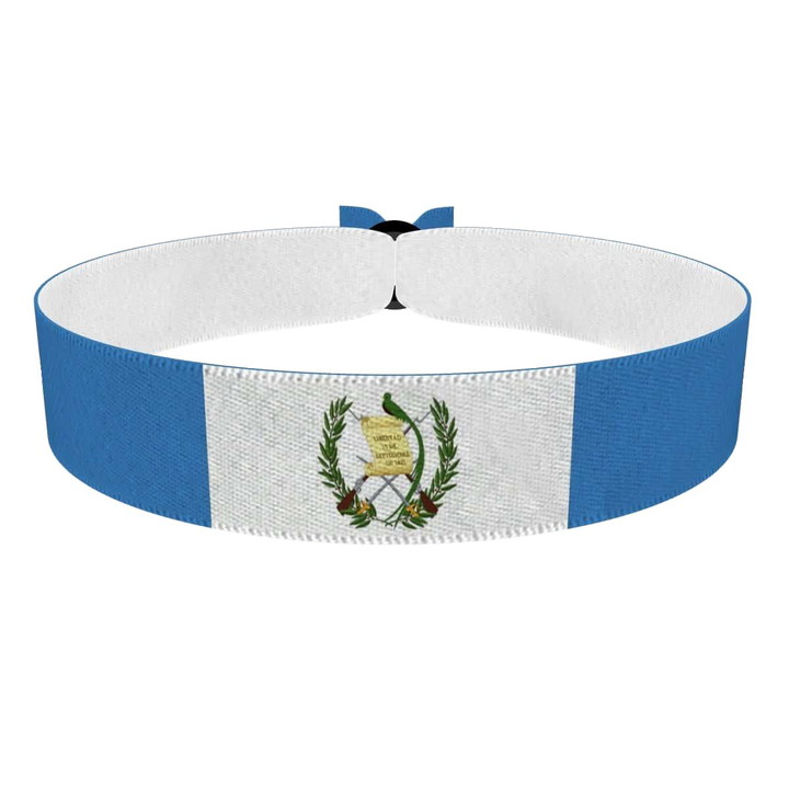 Zum Produkt Guatemala Flagge Stoffarmband
