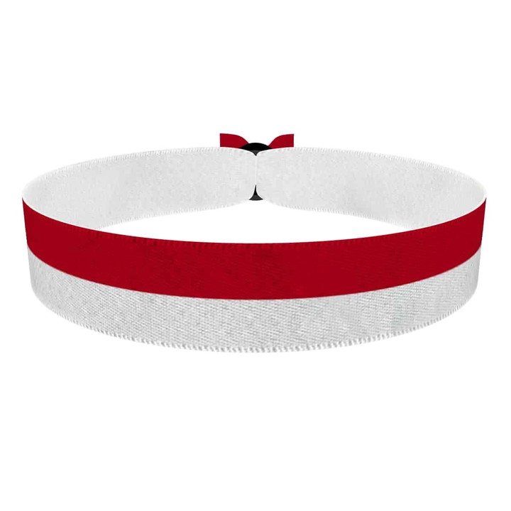 Zum Produkt Indonesien Flagge Stoffarmband