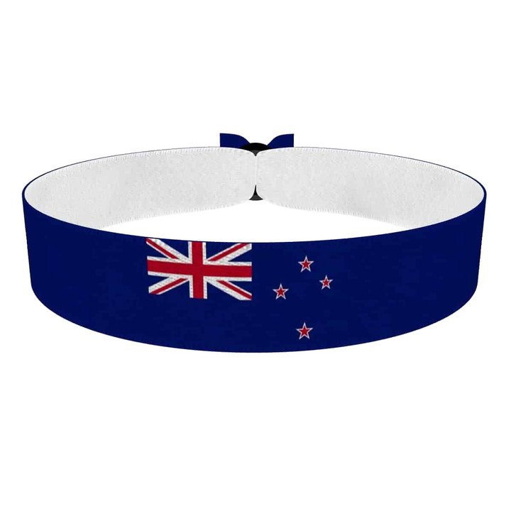 Zum Produkt Neuseeland Flagge Stoffarmband