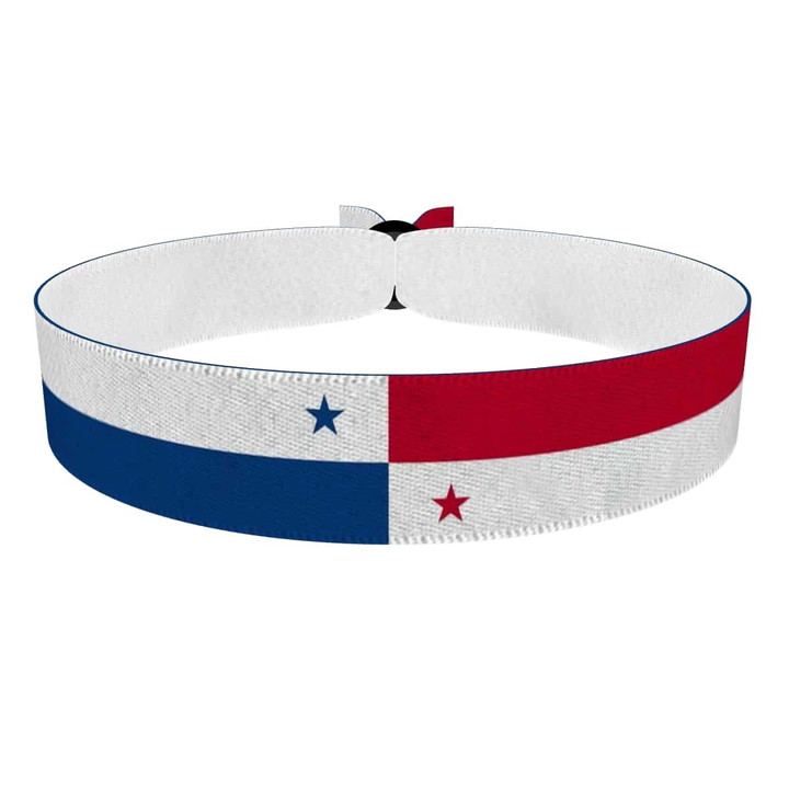 Zum Produkt Panama Flagge Stoffarmband