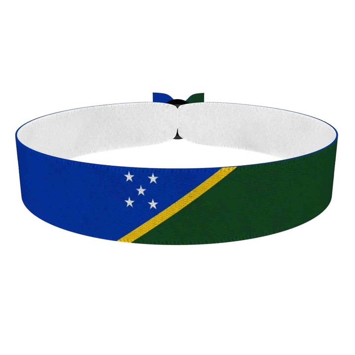 Zum Produkt Salomonen Flagge Stoffarmband