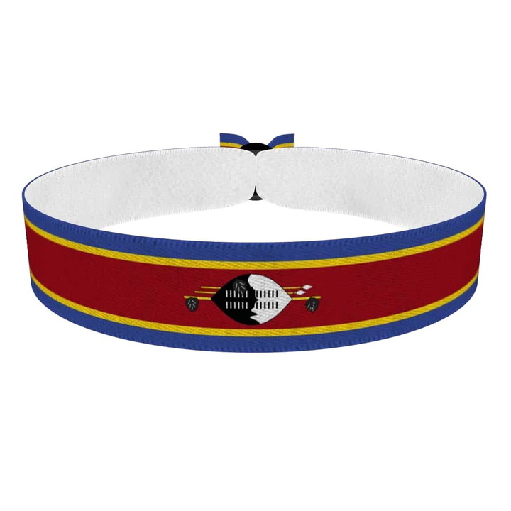 Zum Produkt Eswatini Flagge Stoffarmband