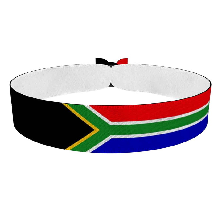 Zum Produkt Südafrika Flagge Stoffarmband
