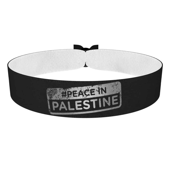 Zum Produkt Peace in Palestine Palästina Stoffarmband
